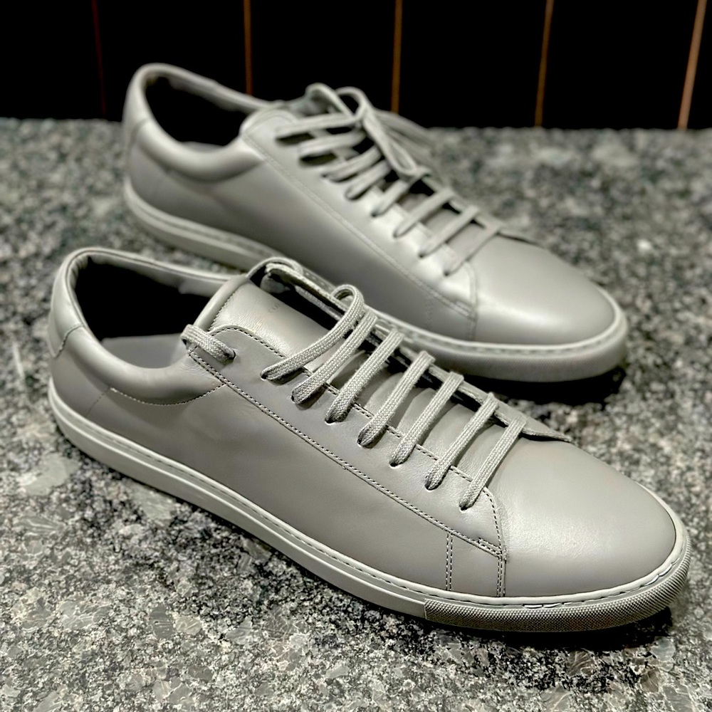 NIB Oliver Cabell Low 1 Charcoal Leather